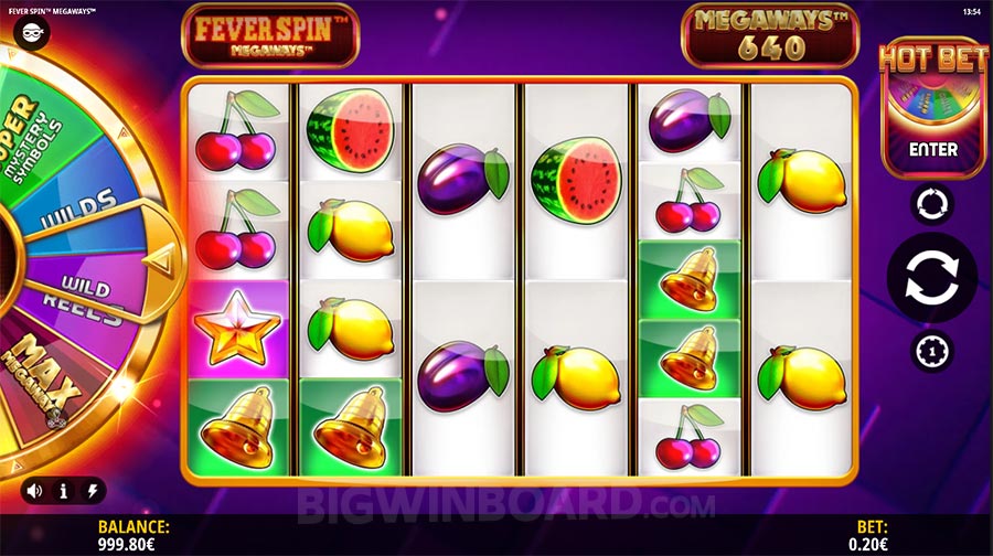 Fever Spin Megaways slot